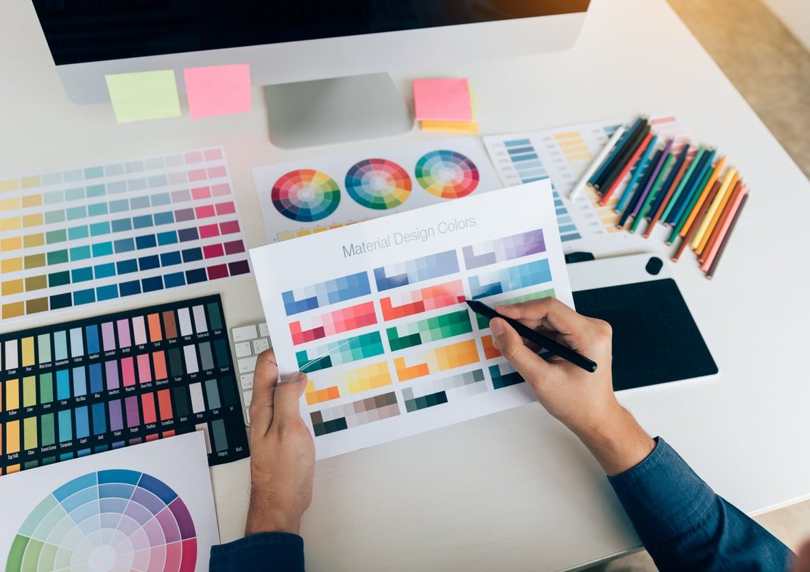 color palette swatches